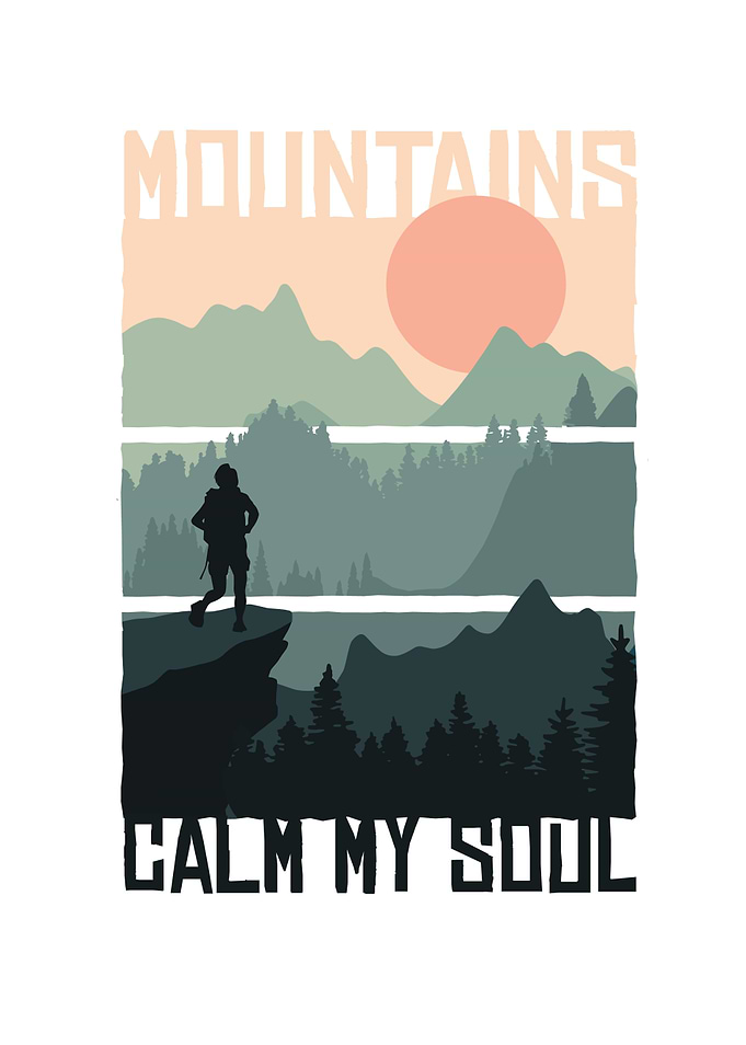 MOUNTAINS CALM MY SOUL