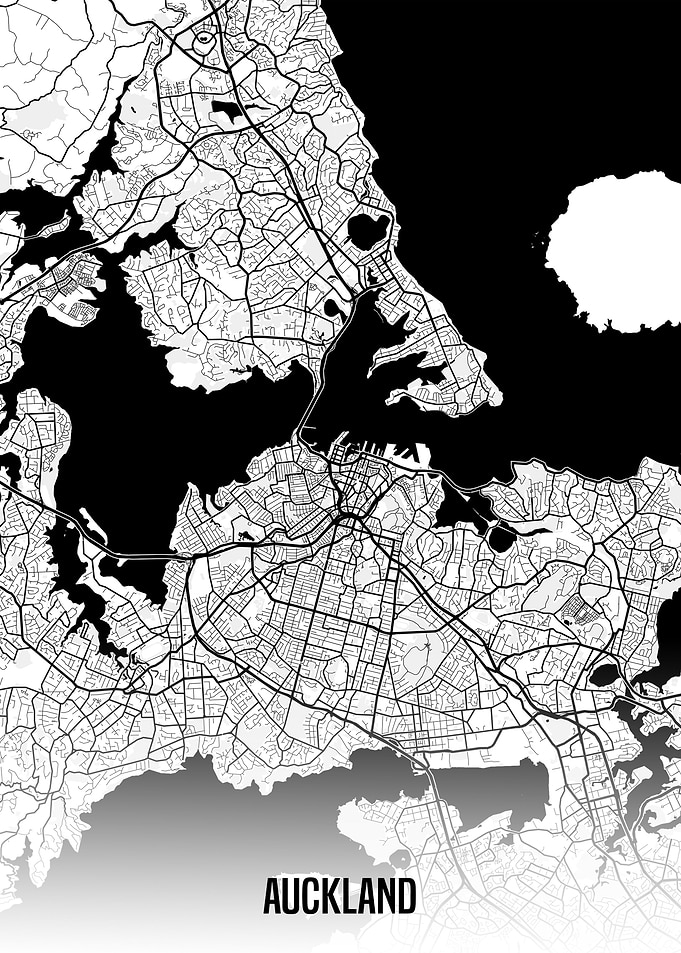 Auckland map