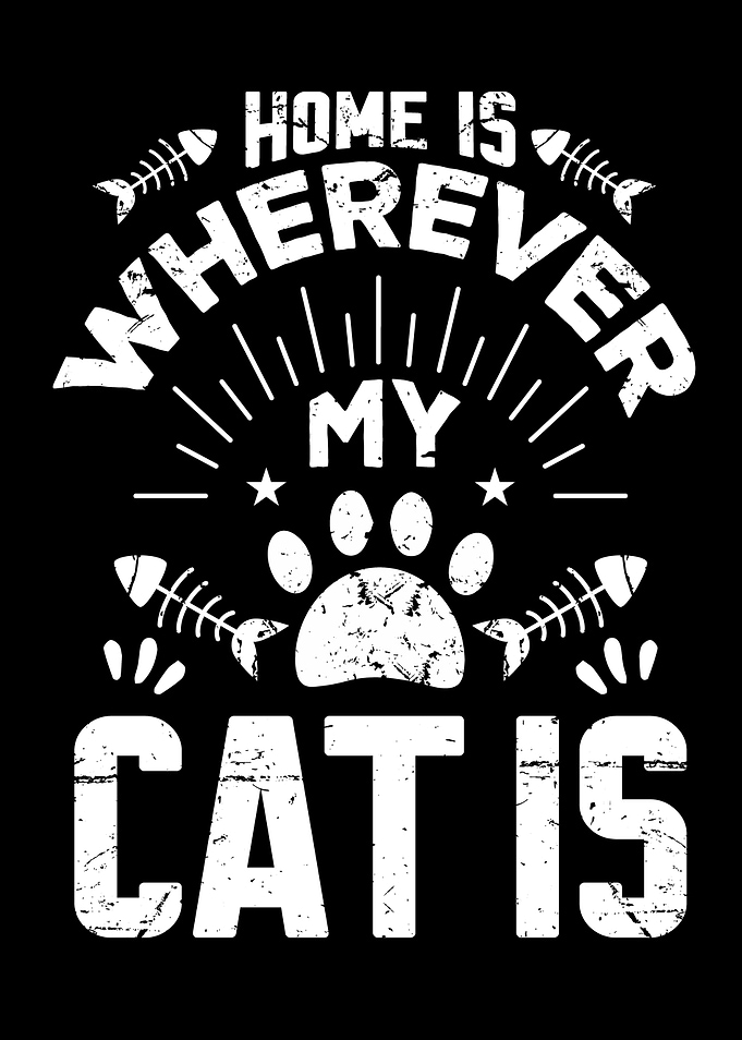 Home Is Wherever My Cat Is