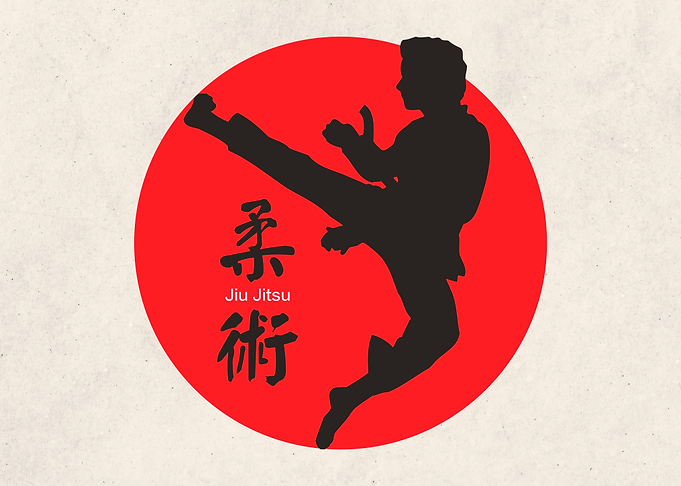 jiu jitsu vintage poster
