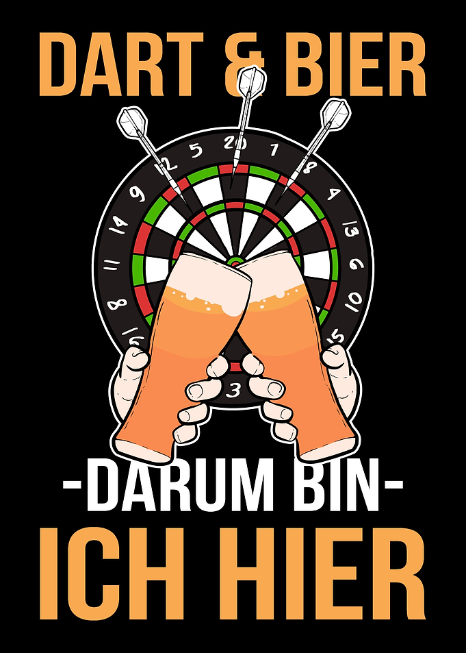 Dartscheibe Dart Bier Daru