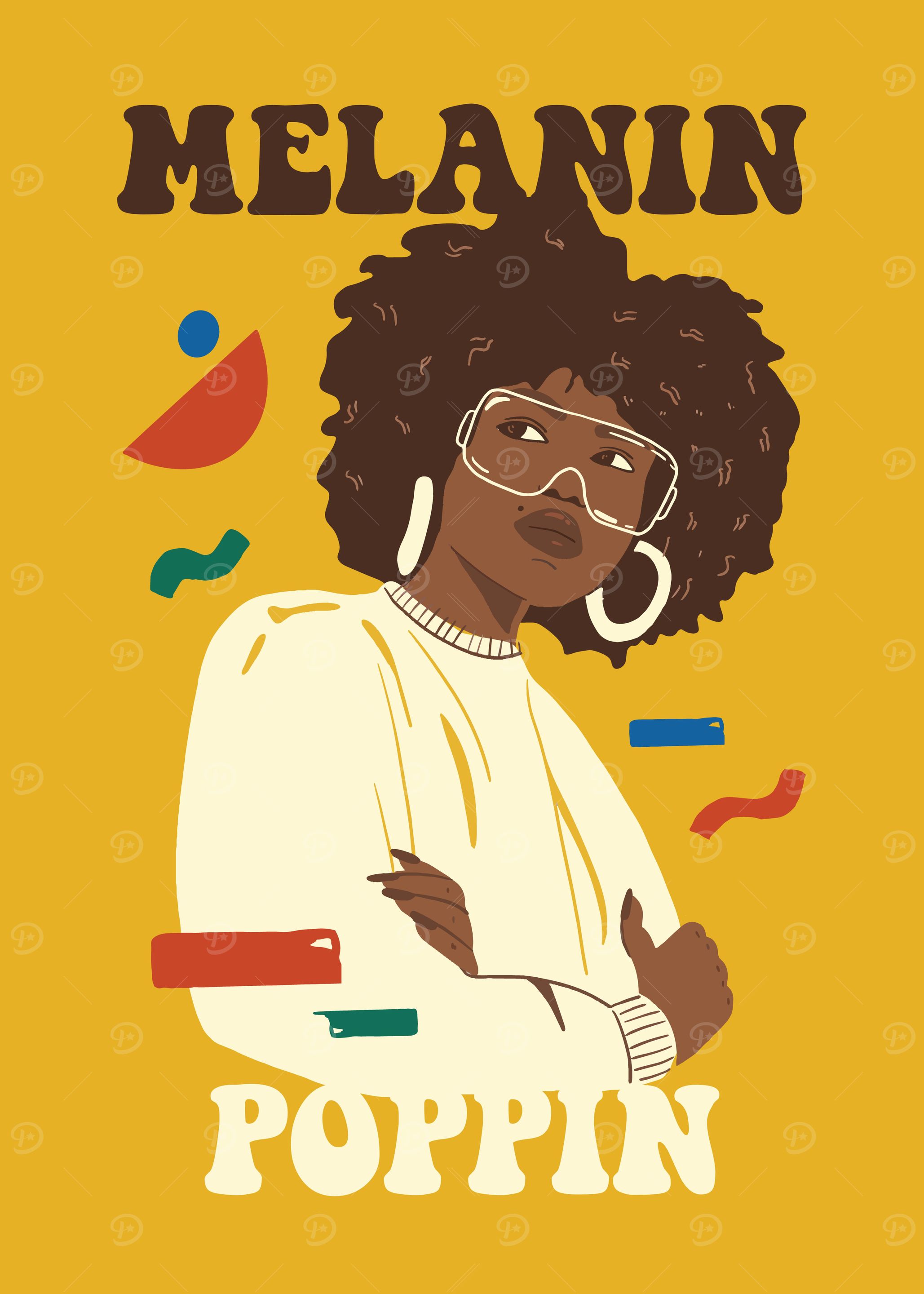 Funky Melanin Poppin
