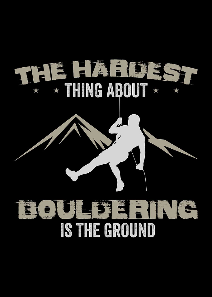Bouldering Climbing Gift
