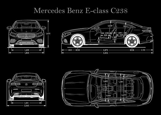 Mercedes Benz Eclass C238