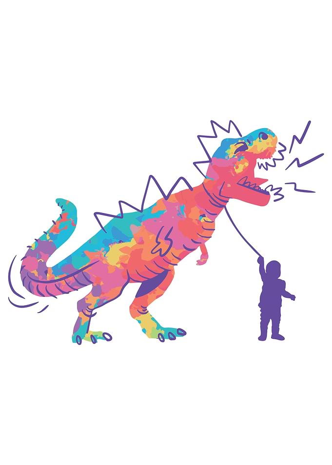 TRex on a Leash