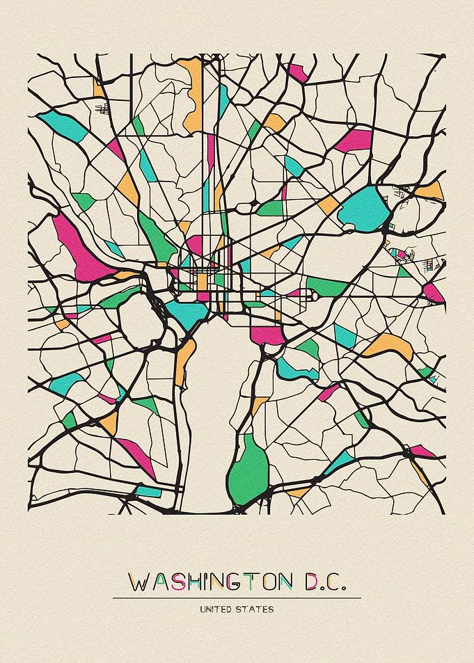 Washington DC Map