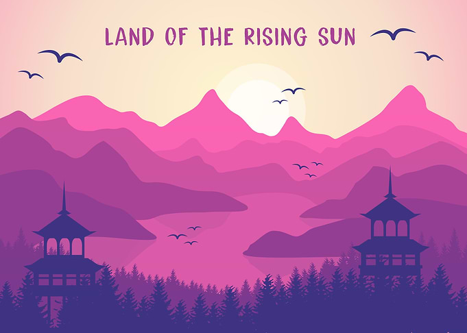 Land of the rising sun