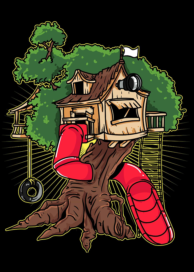 Treehouse for kids Tree