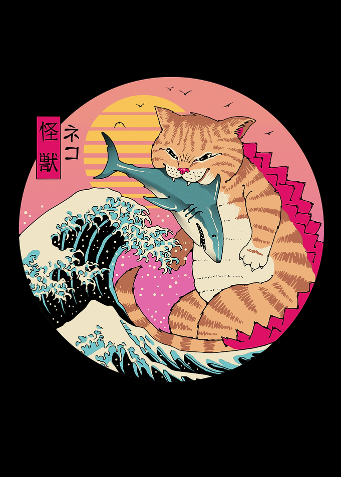 Neko Wave Kaiju