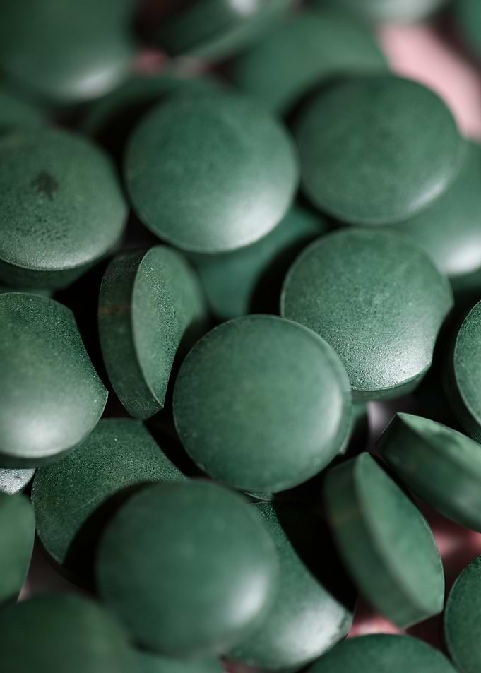Spirulina platensis pills