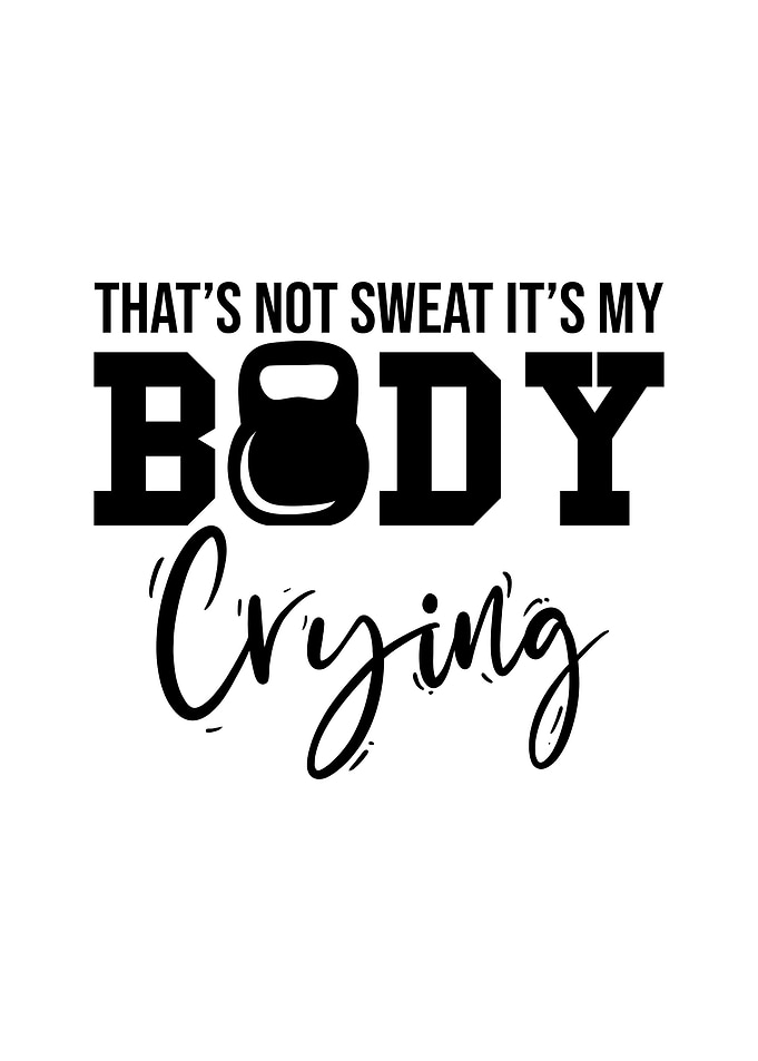 Gym Workout Funny Wall Art