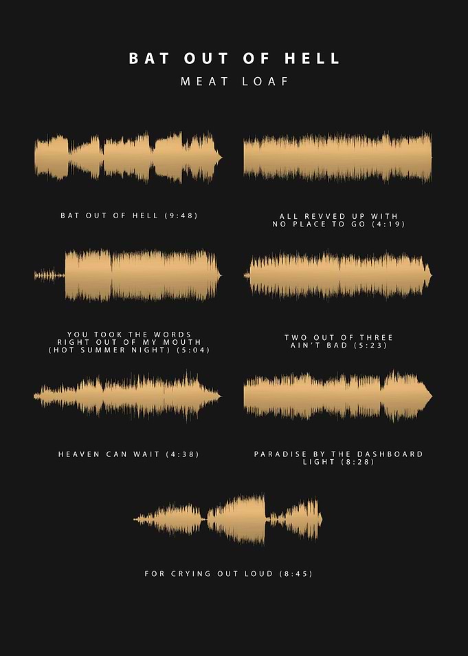 Meat Loaf Waveform