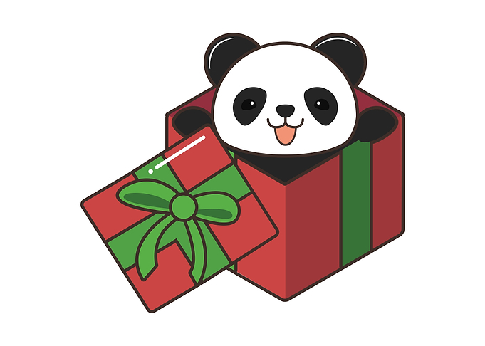Panda Birthday Gift