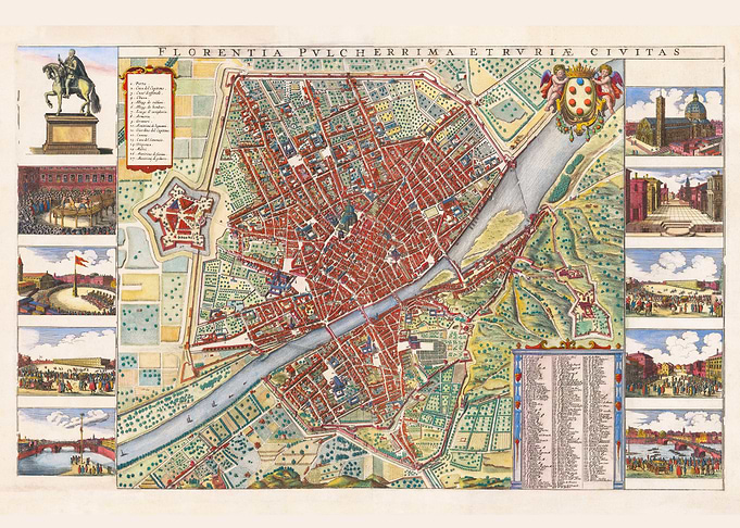 Florence Italy in 1660