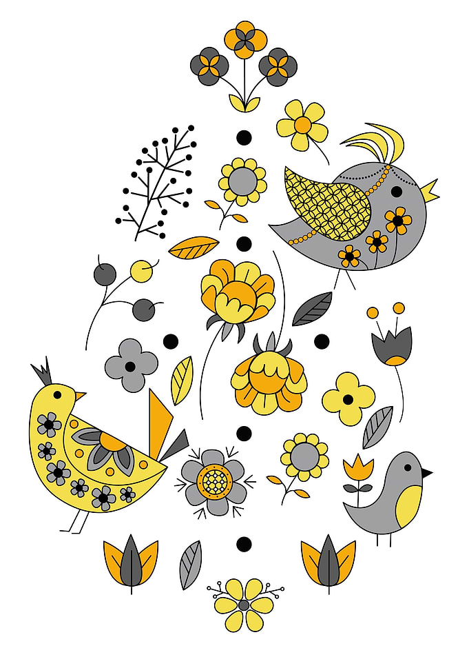 Scandinavian Folklore Bird