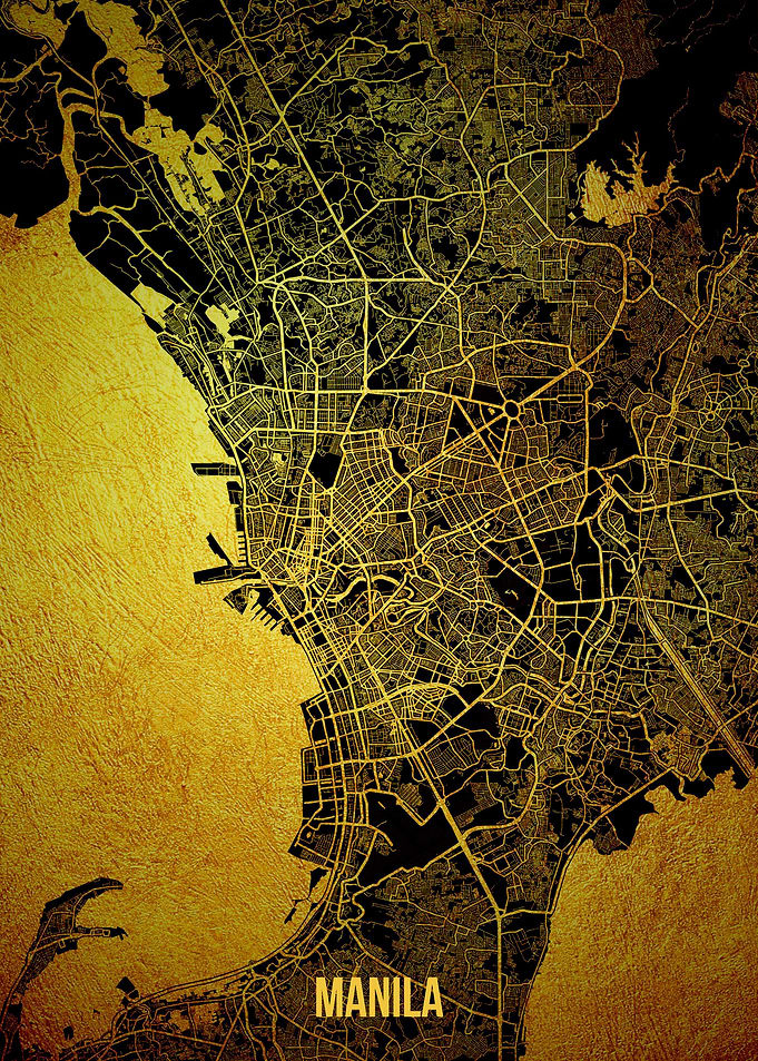 Manila gold map