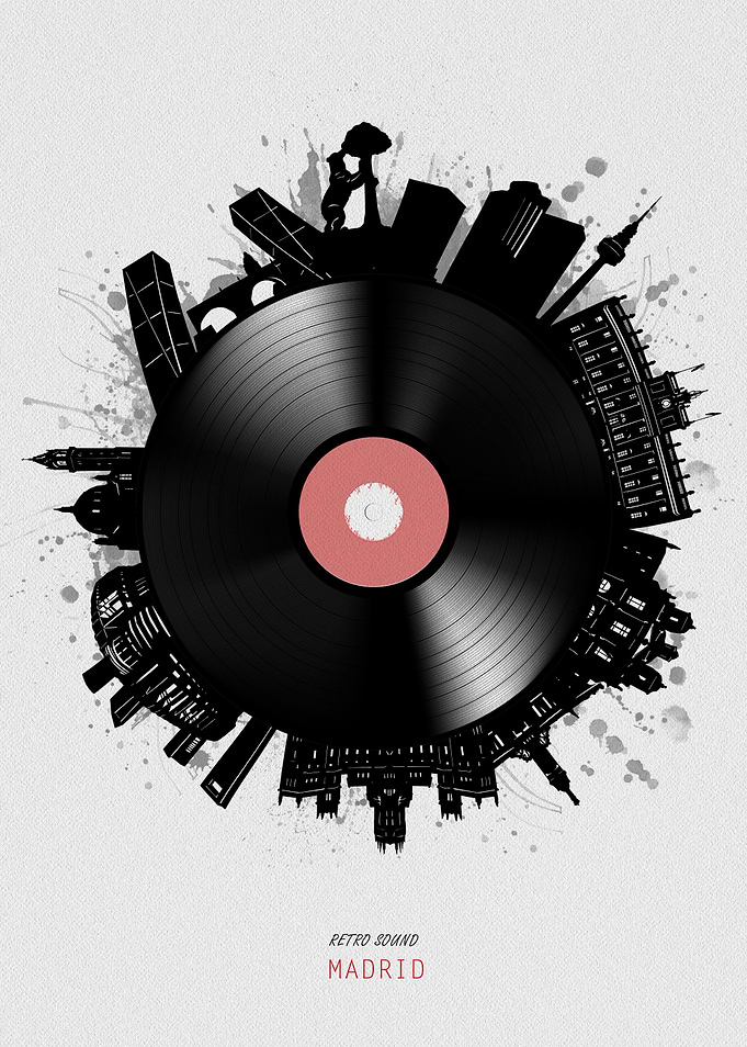 madrid city vinyl