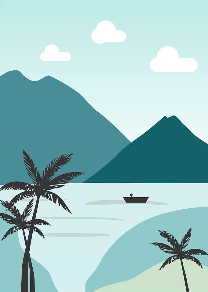 lanscape illustration
