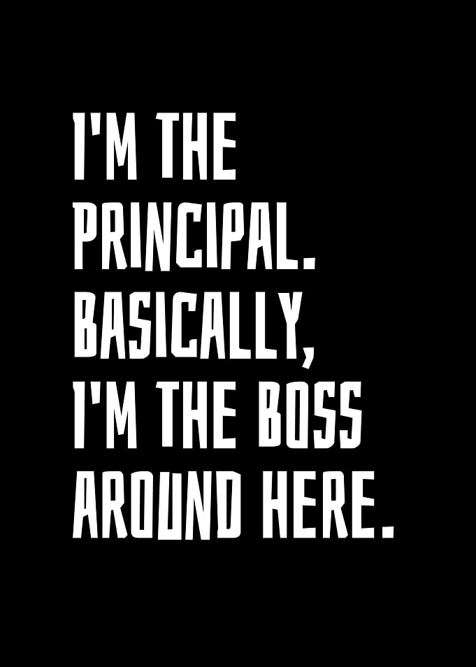 Im The Principal