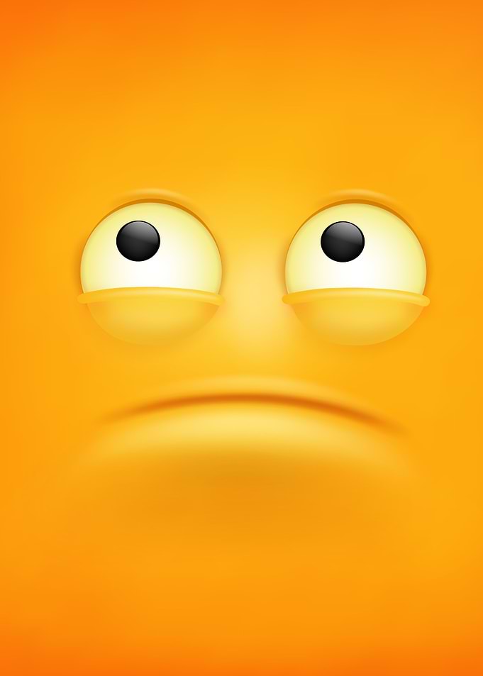 Worried face Emoji