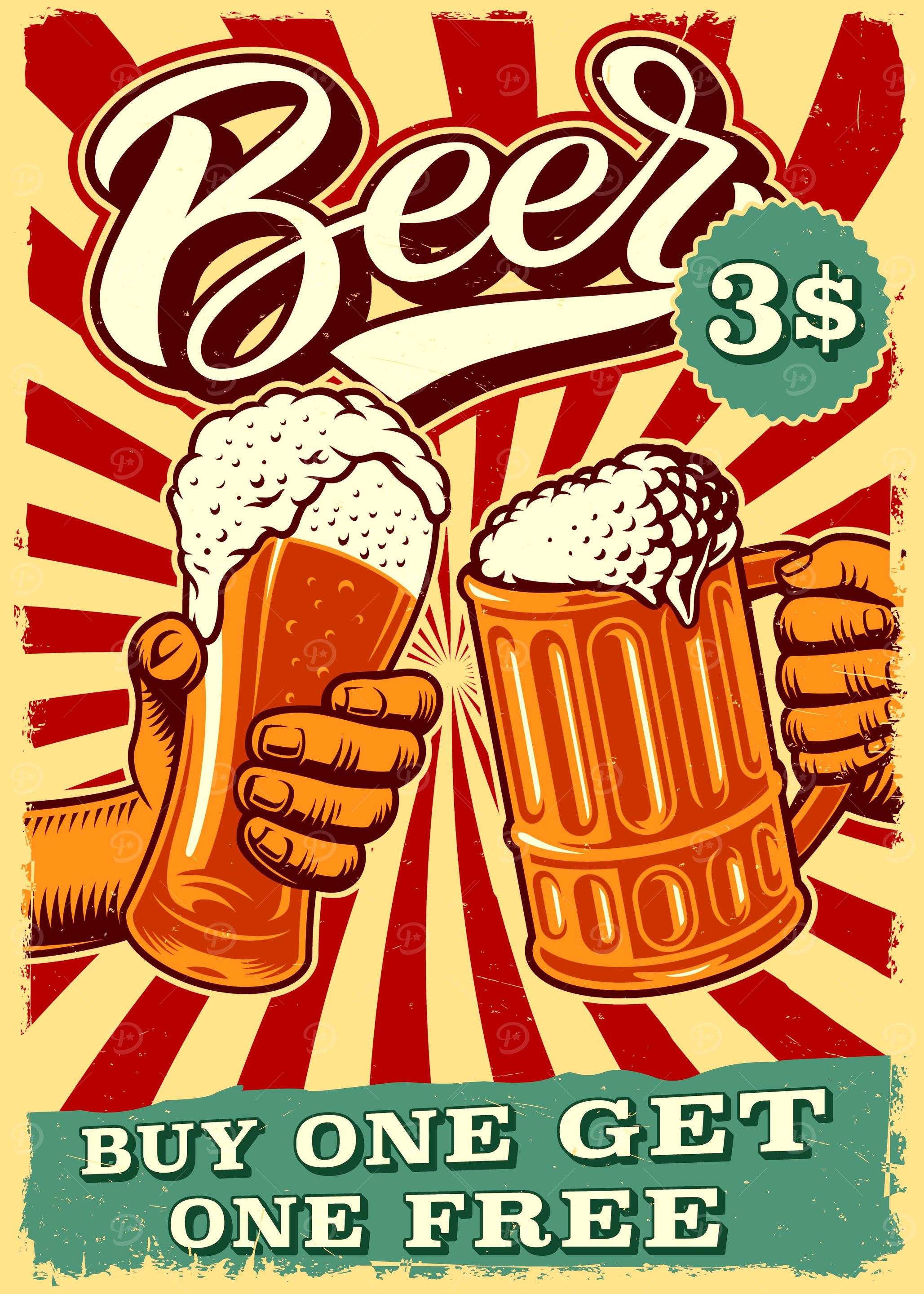 Beer Retro Bier Vintage