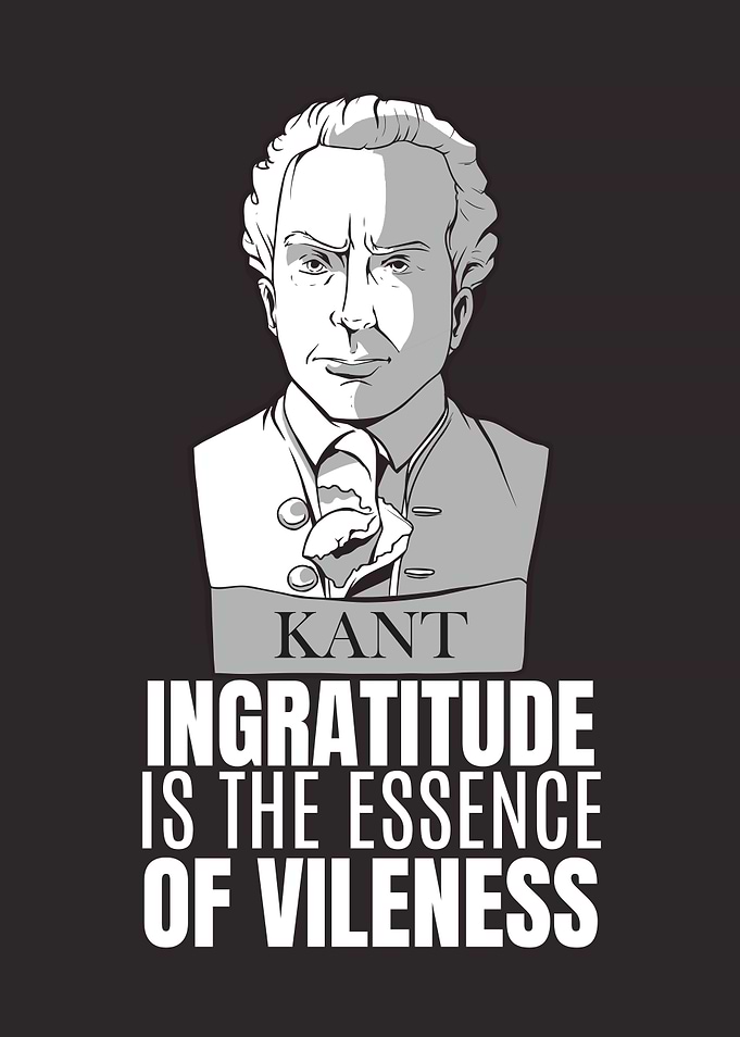 KANT INGRATITUDE QUOTE
