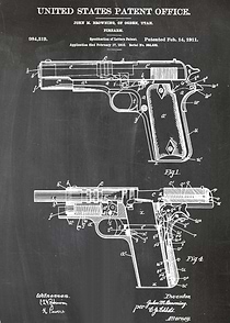 1 Colt 1911 Firearm Paten