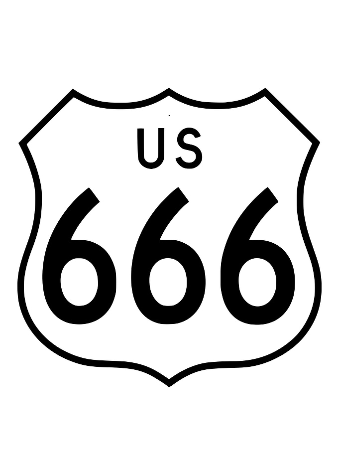 ROUTE 666 WHITE