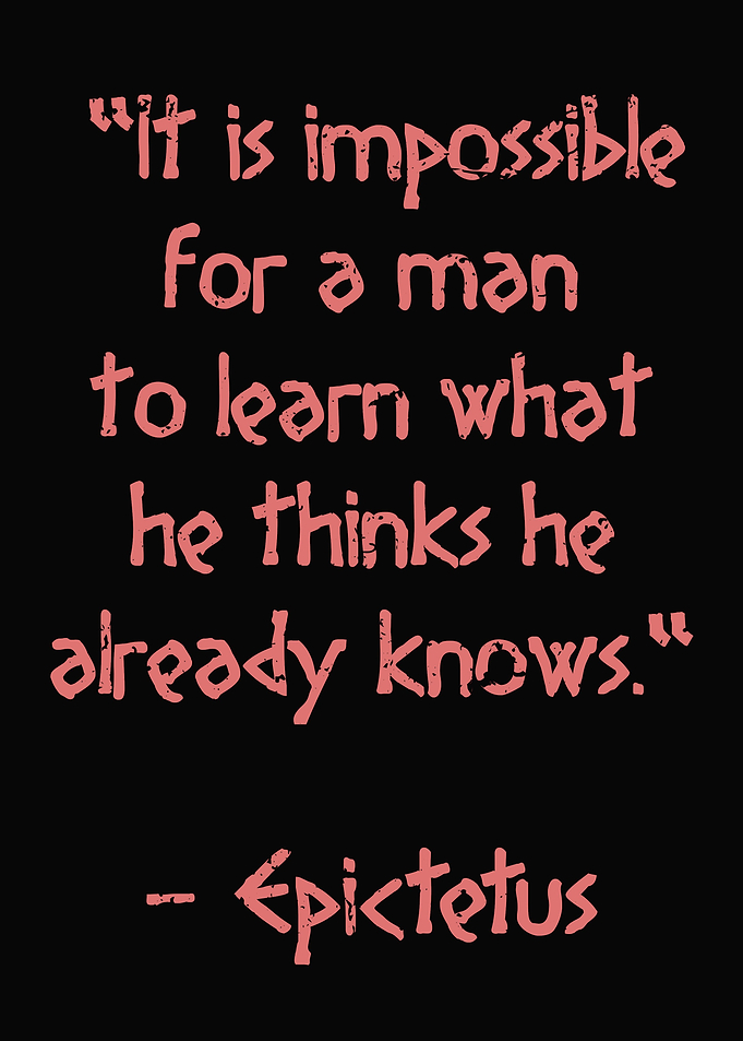 Epictetus Quote Knowledge