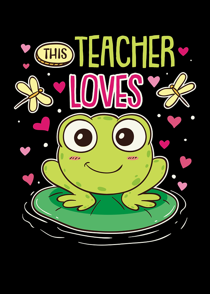 This Teacher Loves Frog