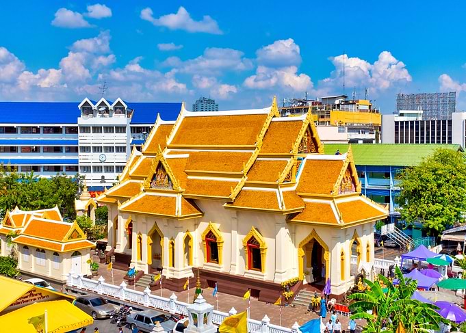 Old building at the Wat Tr