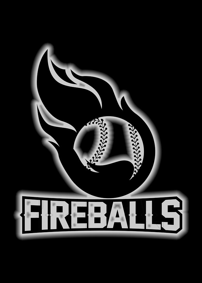 flame baseball softball