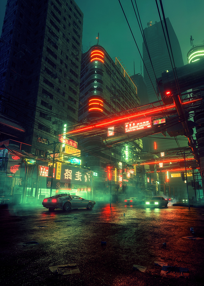 Cyber neon