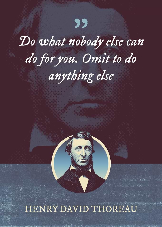 Do what nobody else can do