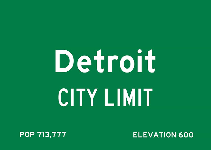 DETROIT CITY LIMIT