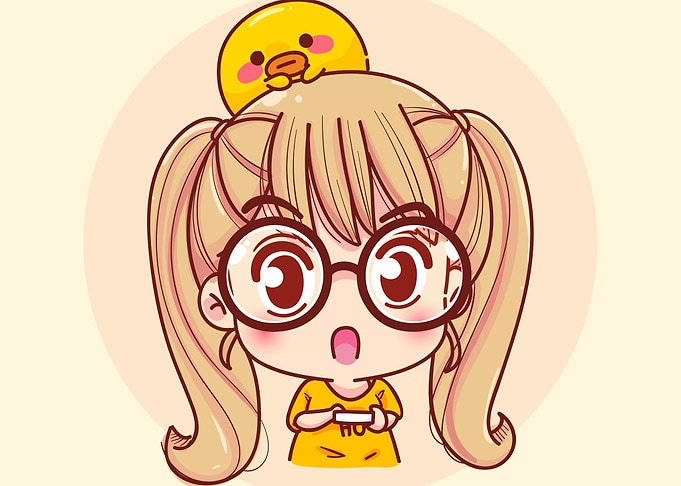 Cute girl Surprise