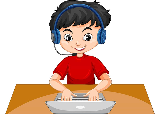 Pop up Boy Computer Wizard