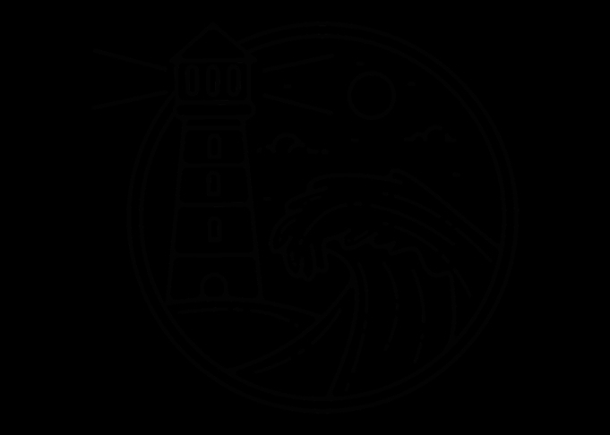 Maritime anchor lighthouse