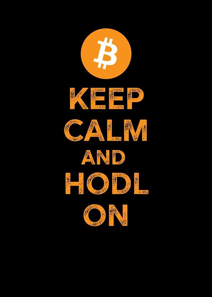 Keep Calm And Hodl On