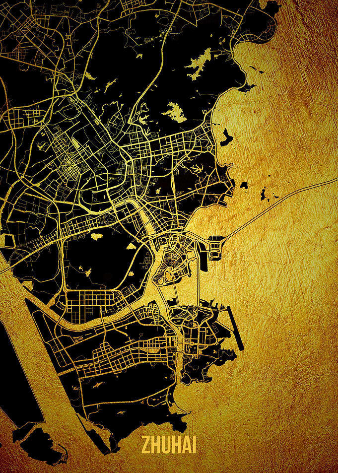 Zhuhai gold map
