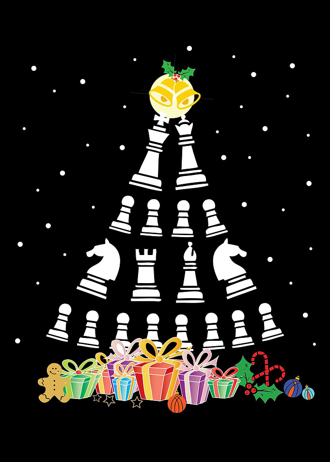 Chess Player Christmas