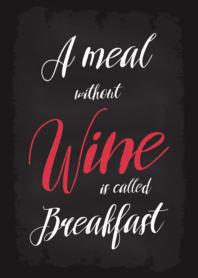 Meal Wine Breakfast