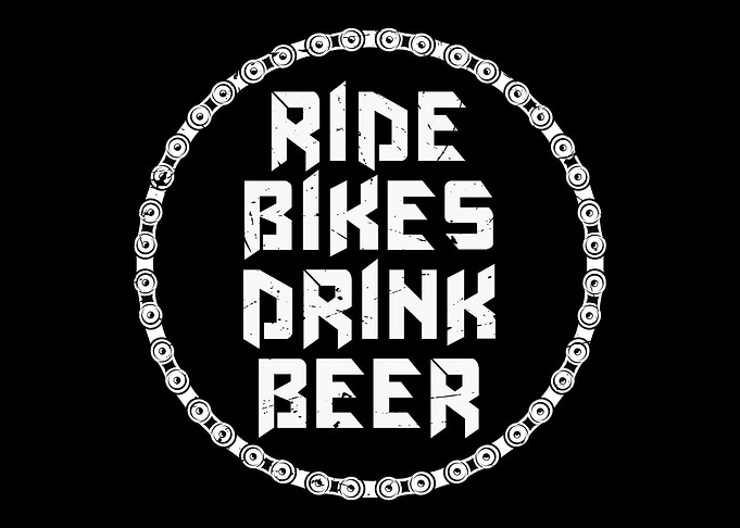 Ride Bikes Drink Beer