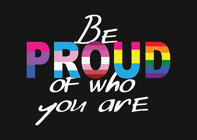 Be proud of who you are