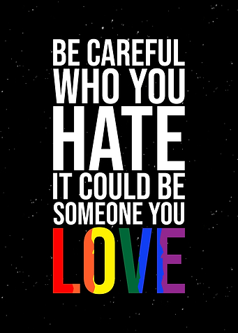 LGBTQ Love Wall Decor