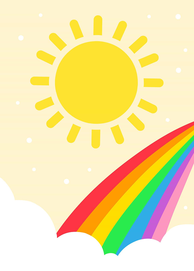 Sun rainbow