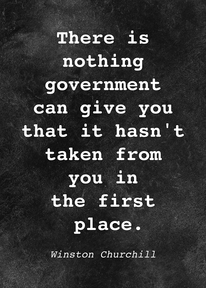 W Churchill Quote D010