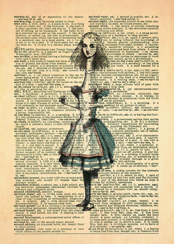 Eat Me Alice in Wonderland