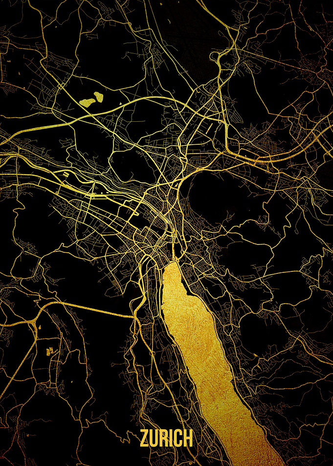 Zurich gold map