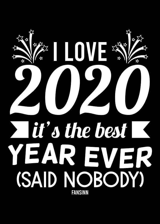 I Love 2020 funny saying